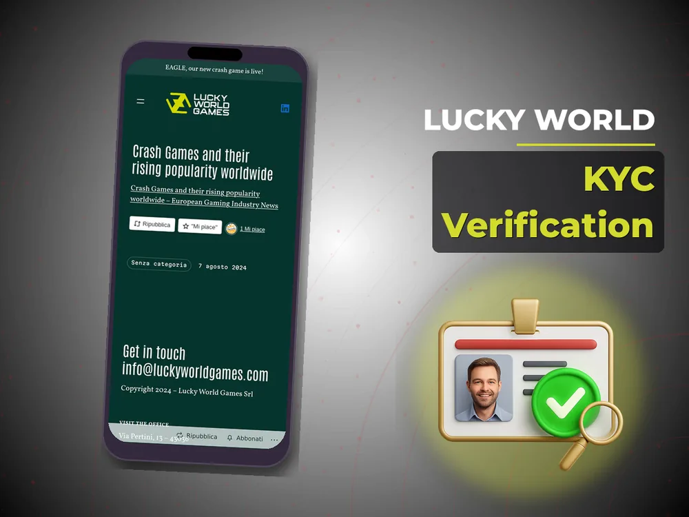 Lucky World - KYC Verification