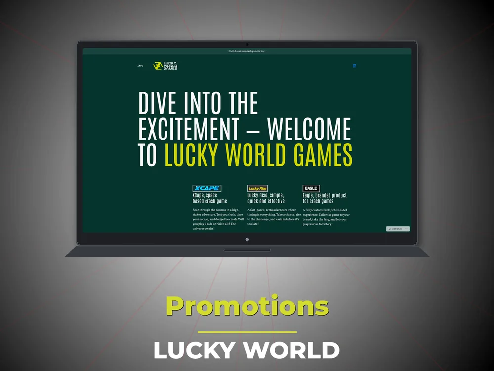 Lucky World - Promotions