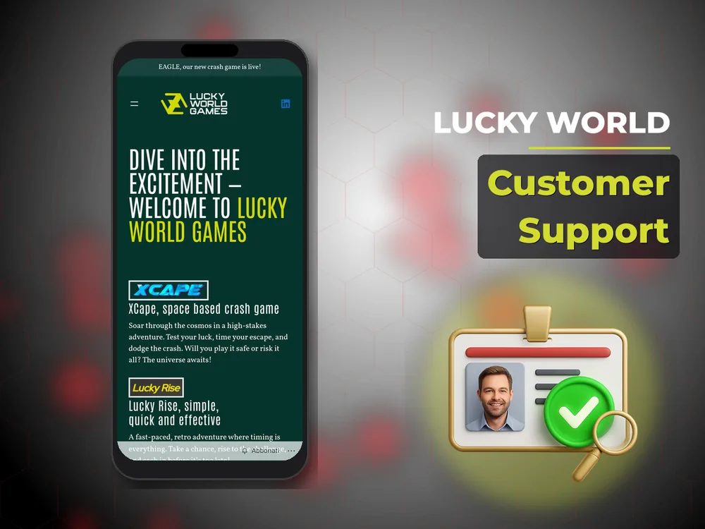 Lucky World - Customer Support