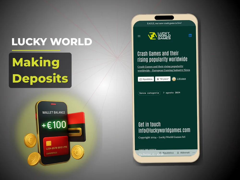 Lucky World - Making Deposits