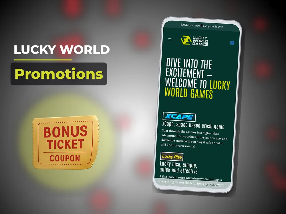 Lucky World - Promotions