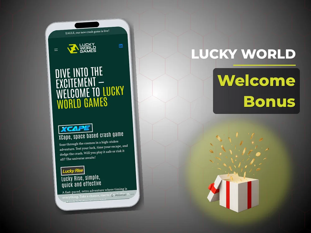 Lucky World - Welcome Bonus