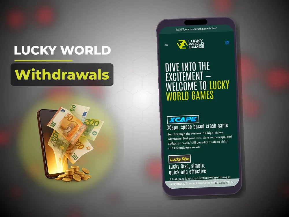 Lucky World - Withdrawals