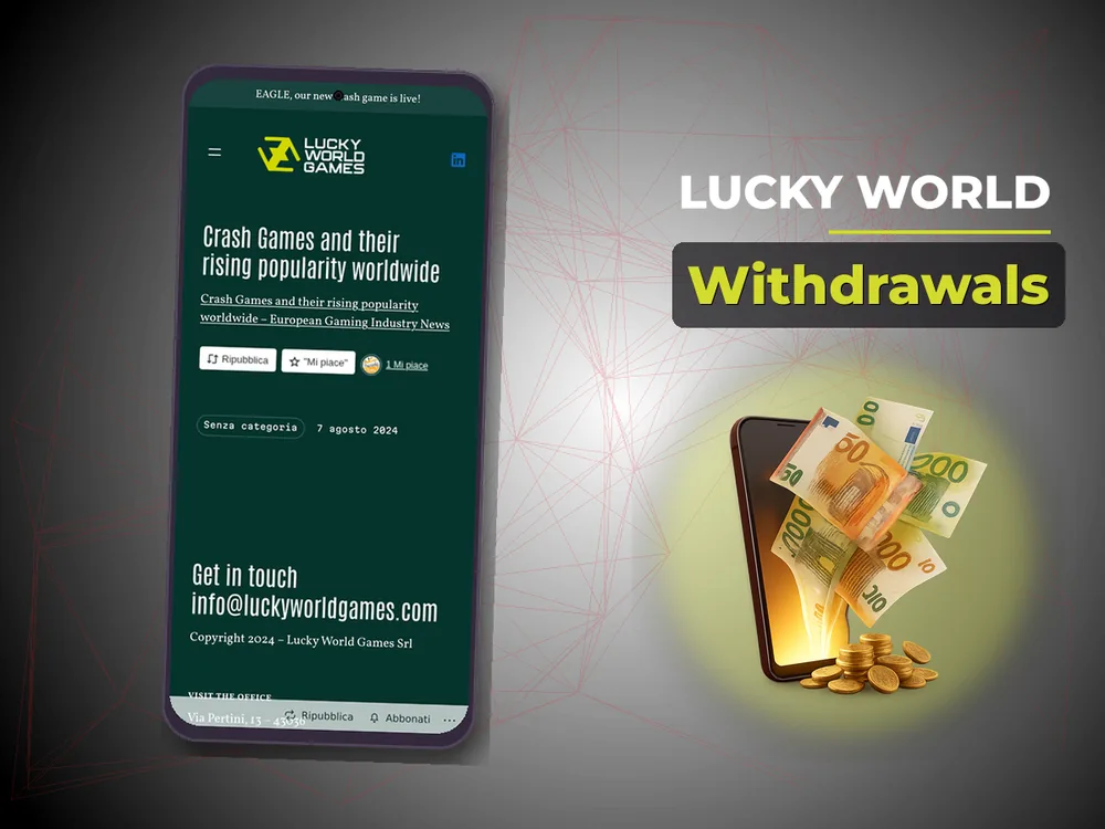 Lucky World - Withdrawals