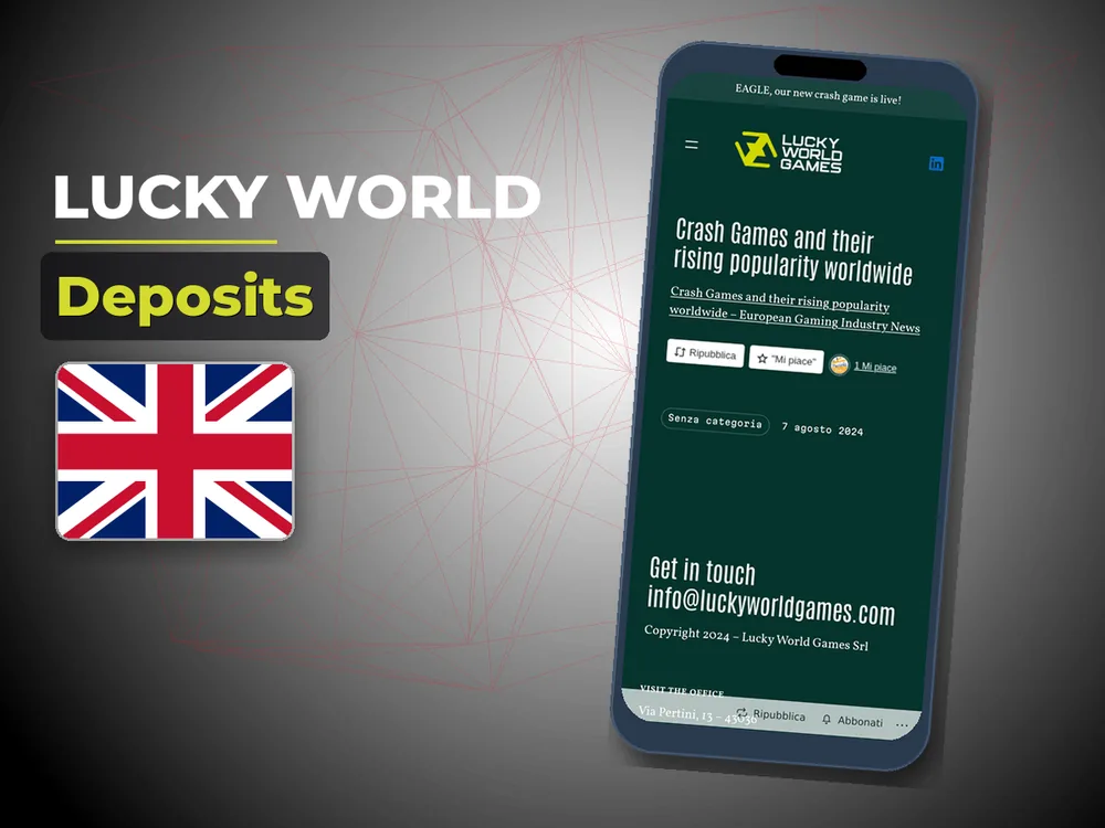 Lucky World - Deposits