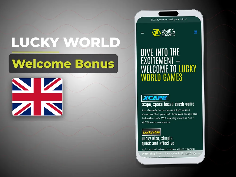 Lucky World - Welcome Bonus