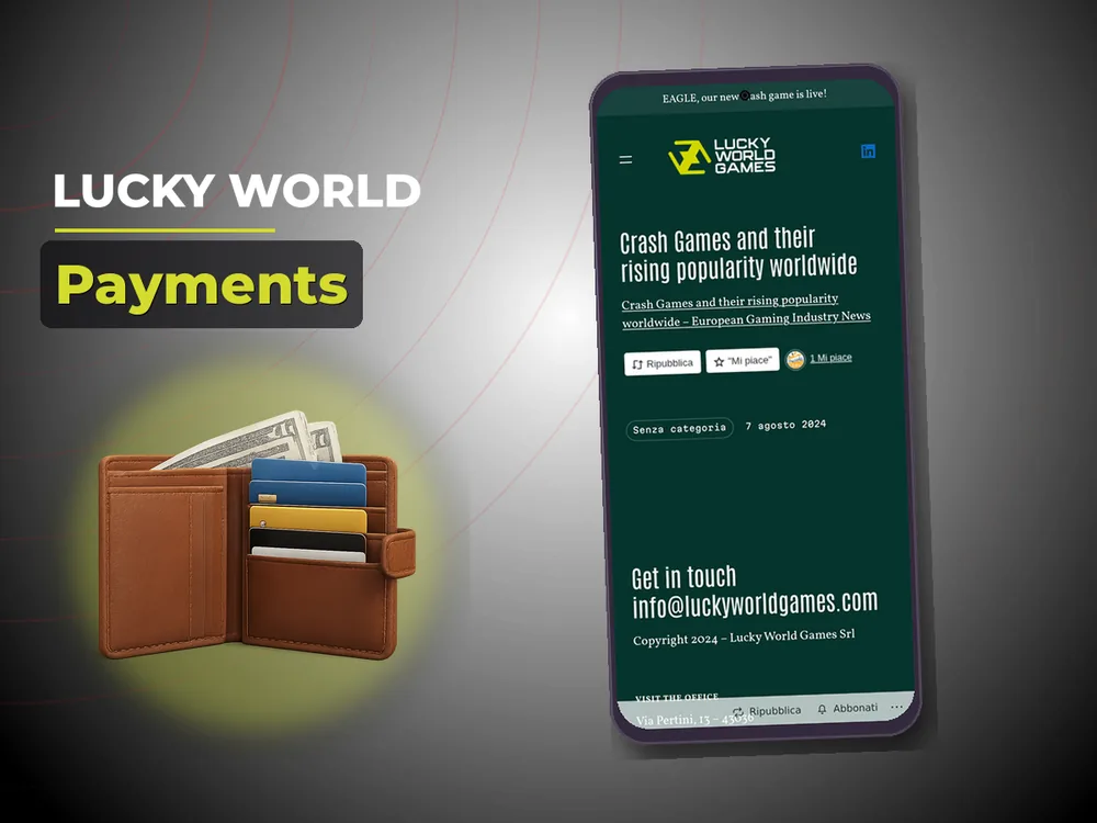 Lucky World - Payments