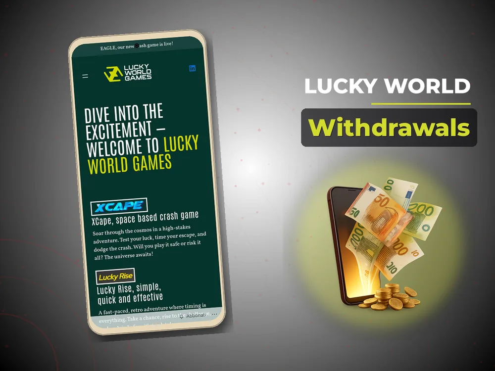 Lucky World - Withdrawals