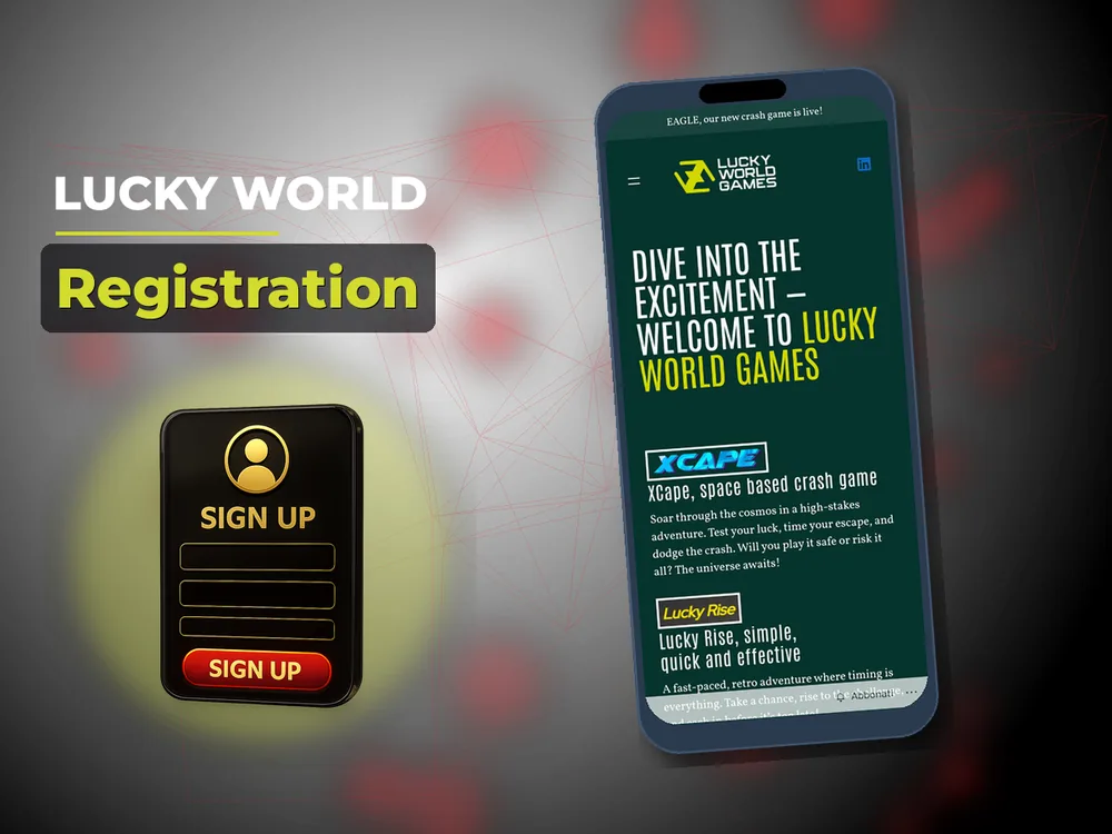 Lucky World - Registration