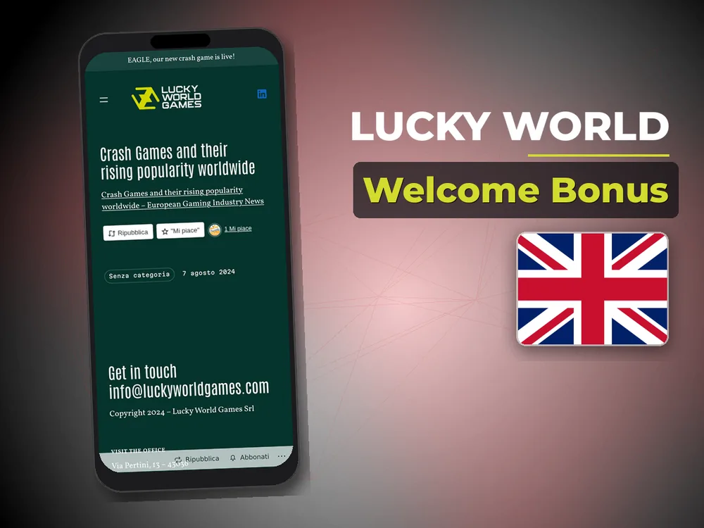 Lucky World - Welcome Bonus