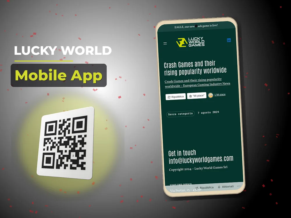 Lucky World - Mobile App